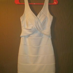 Love Nickie Lou white cocktail dress